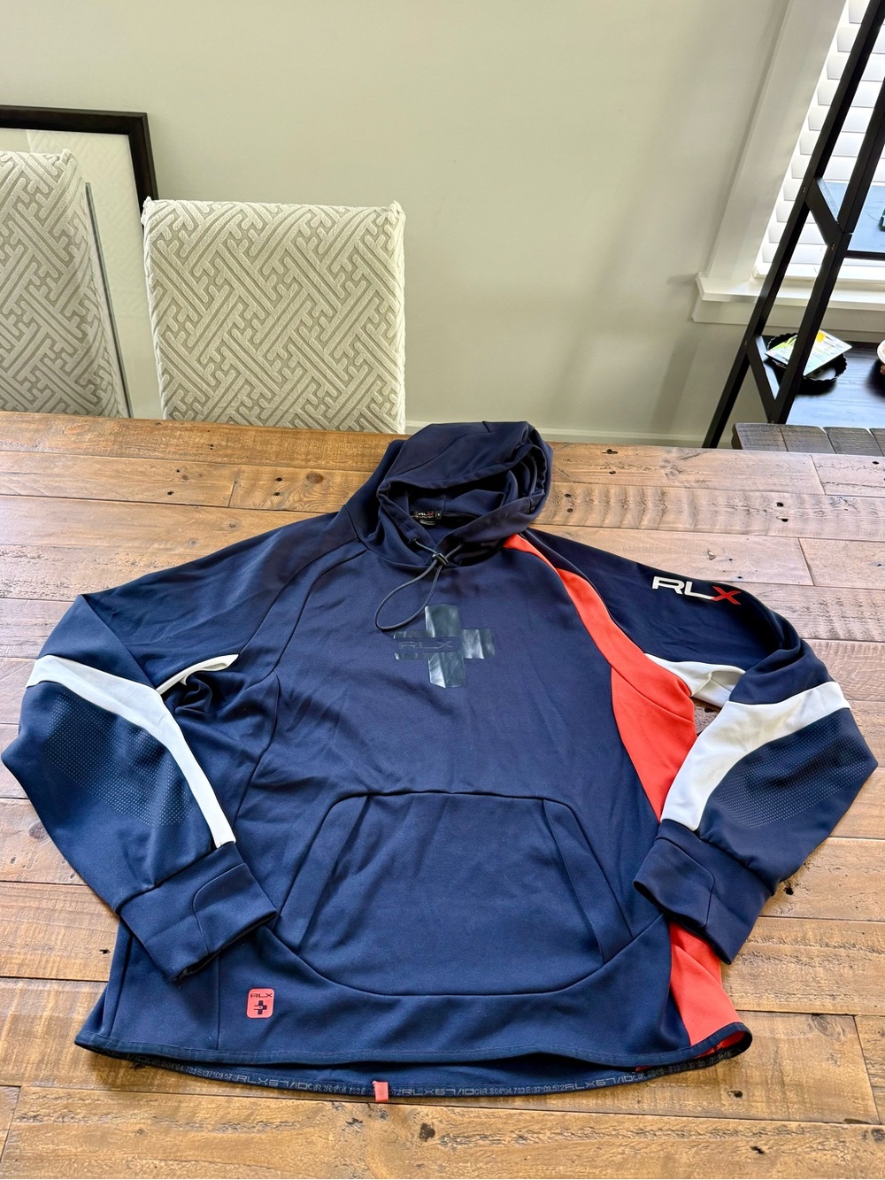 Men’s RLX Ralph Lauren hoodie, size XL excellent condition, barely worn
